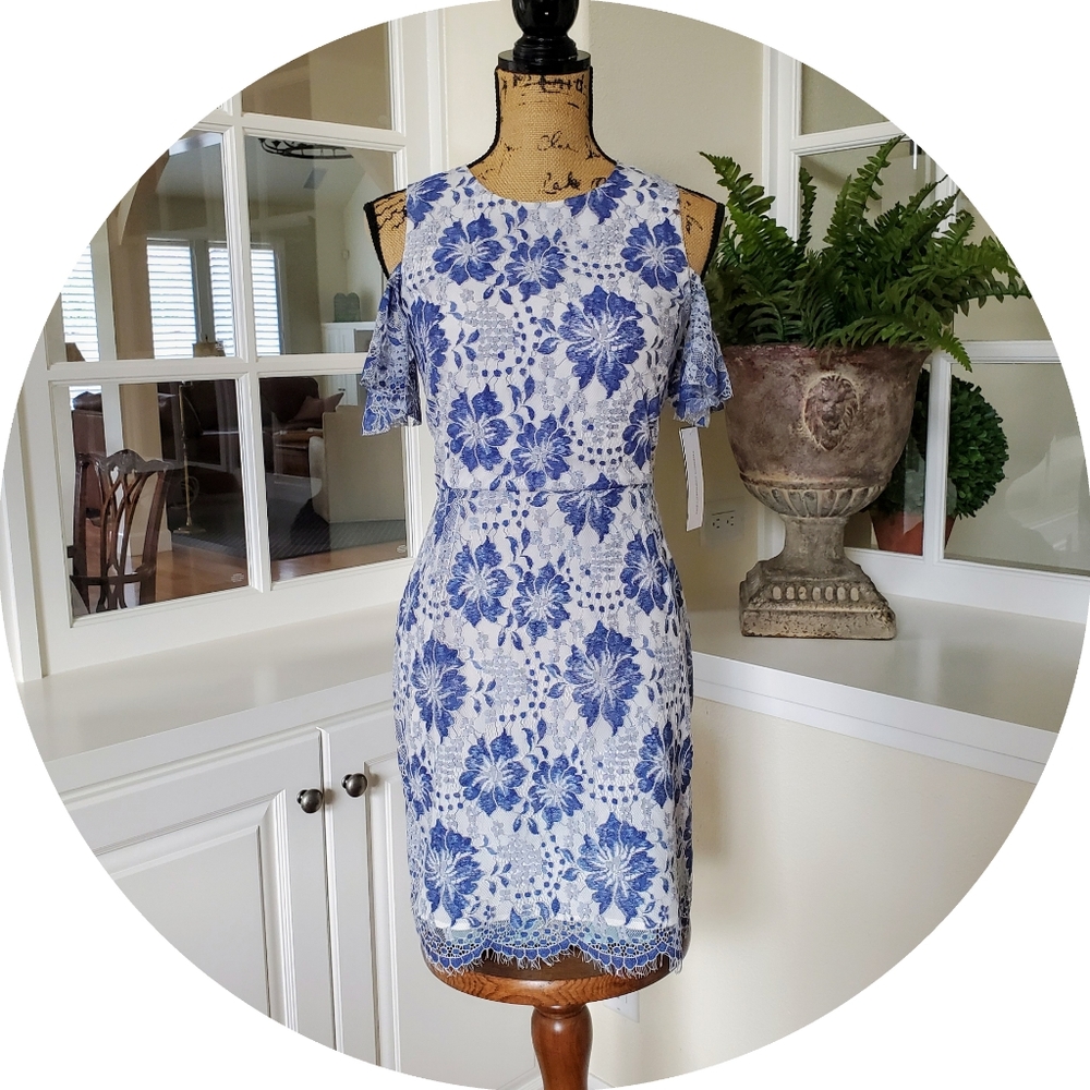 French Connection Convertible Sleeve Dress